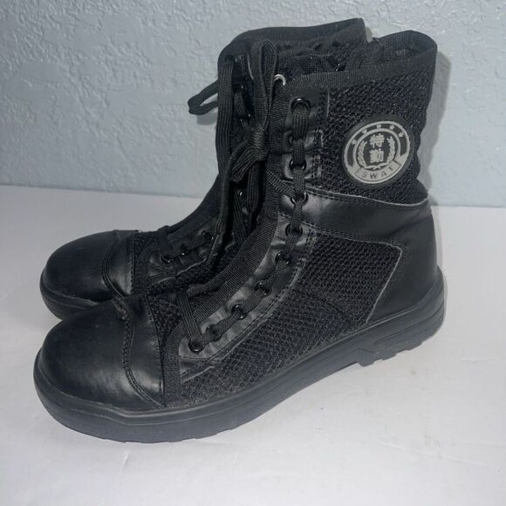 Army Tactical Boots SWAT Combat Workout Lightweight Breathable Unisex Sz (38)7.5